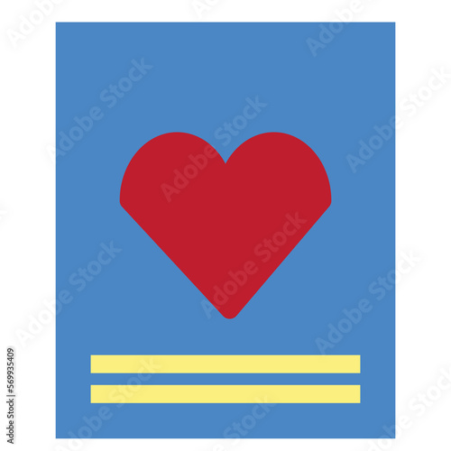 Free Download Love Flat Icon - GFXLoad