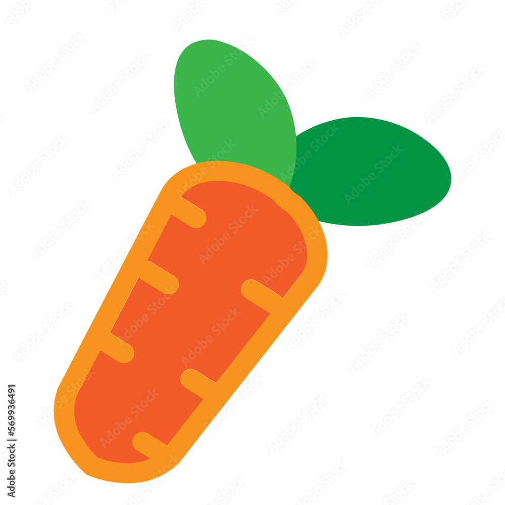 Carrot Flat Icon Carrot Flat Icon