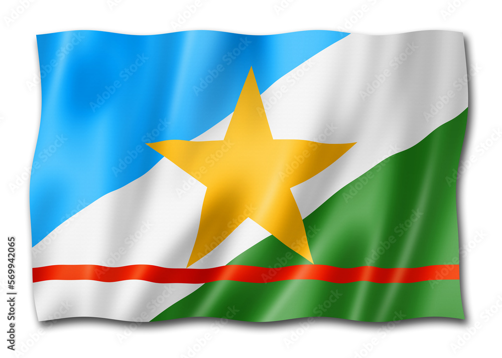 Roraima state flag, Brazil Roraima state flag, Brazil