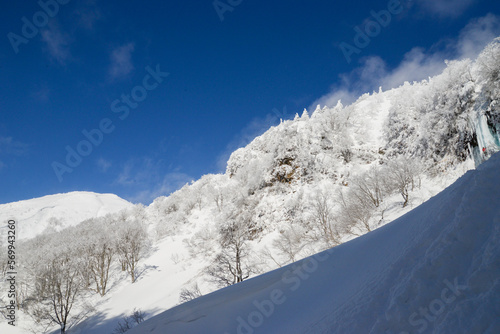 Wallpaper Mural 蔵王の景色　坊平高原、仙人沢の氷瀑 Torontodigital.ca