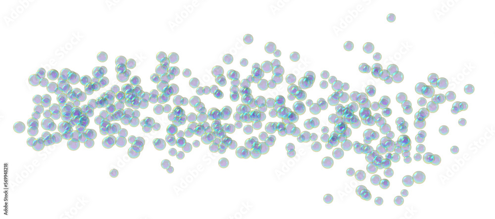 Soap bubbles Isolated White Background 3D rendering
Soap bubbles Isolated White Background 3D rendering