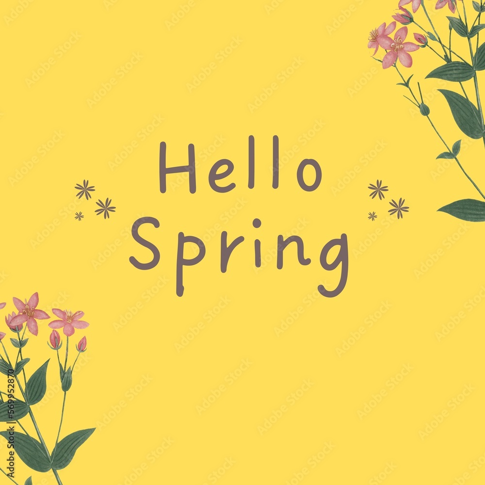 Celebrate Spring with a Vibrant and Colorful Poster Gift Card