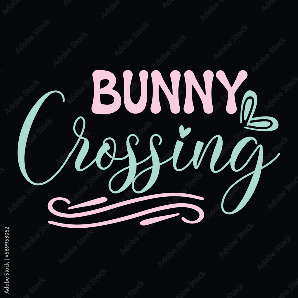 Bunny Crossing SVG Bunny Crossing SVG