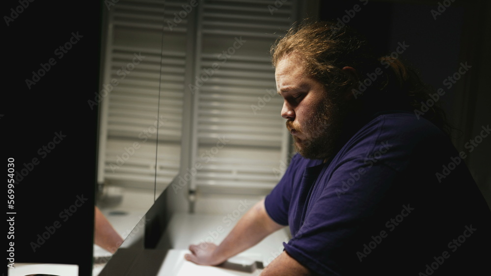 One desperate young man suffering from stress in front of mirror reflection. Person having mental pressure overwhelmed by problems and modern life One desperate young man suffering from stress in front of mirror reflection. Person having mental pressure overwhelmed by problems and modern life