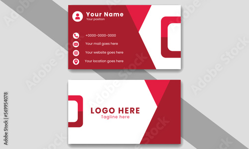 business card template