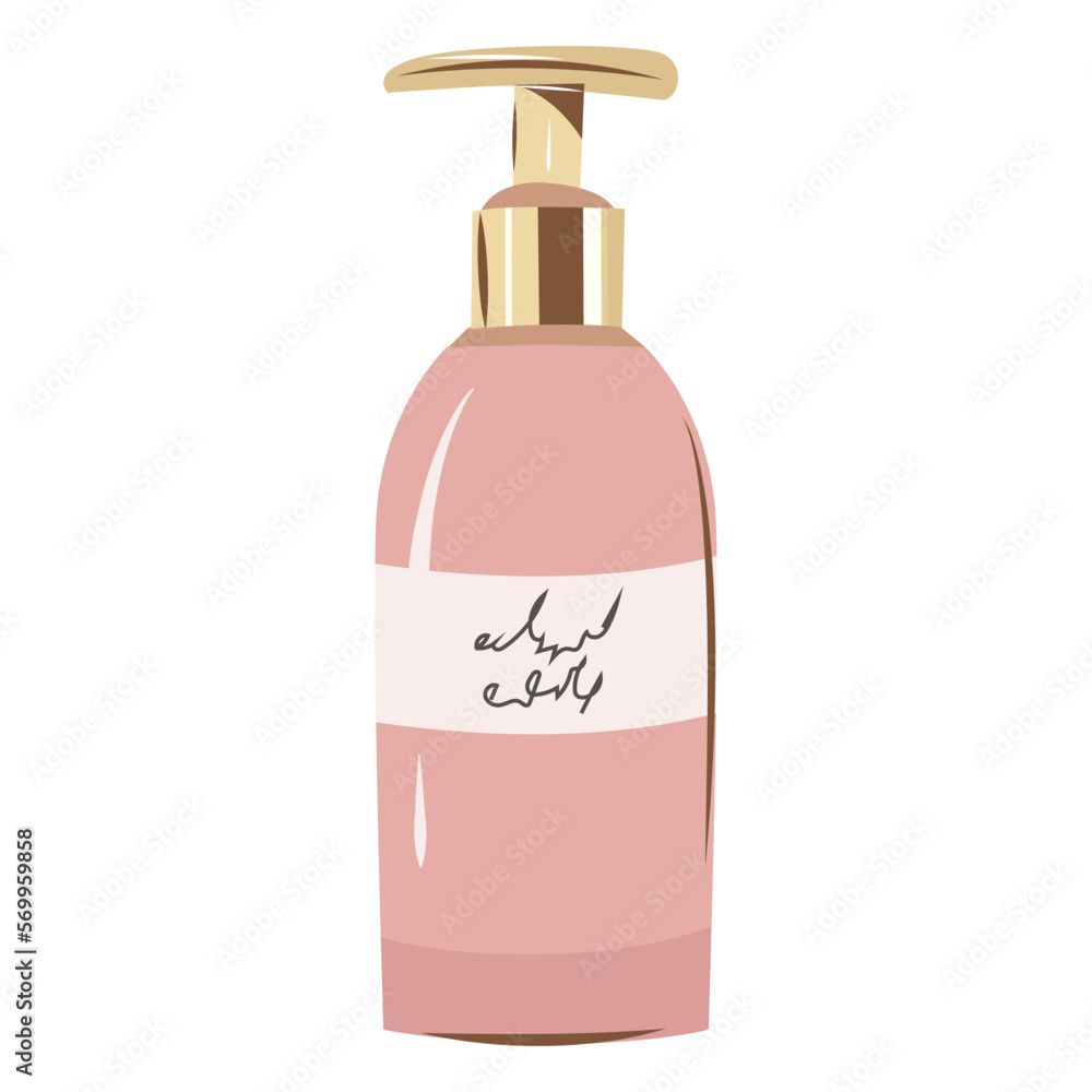 Jar of cosmetic face cream and cream for the body. Vector illustration isolated on white background Jar of cosmetic face cream and cream for the body. Vector illustration isolated on white background