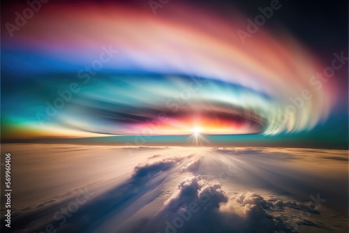 Rainbow Cloudscape