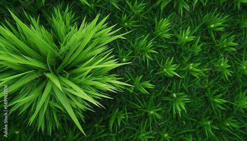 Background grass. Ai generated.