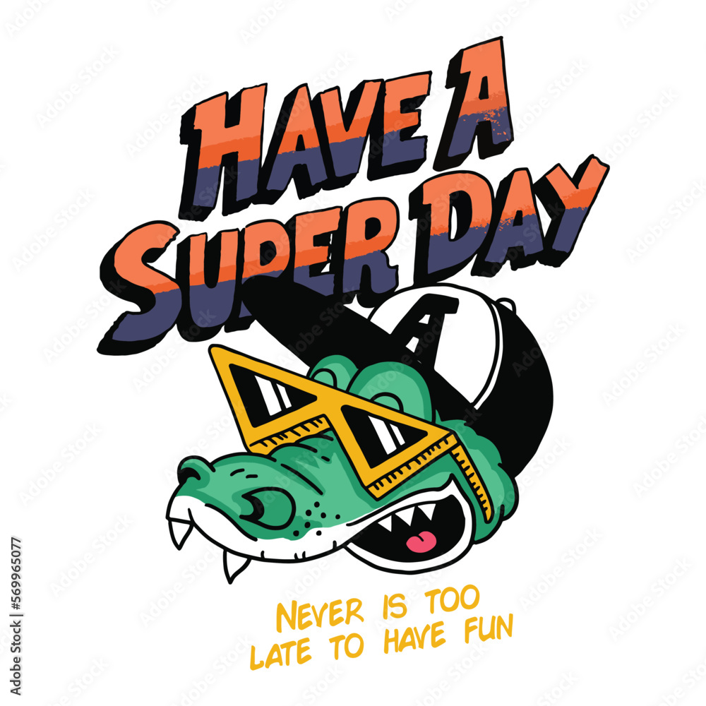 crocodile illustration for print crocodile illustration for print