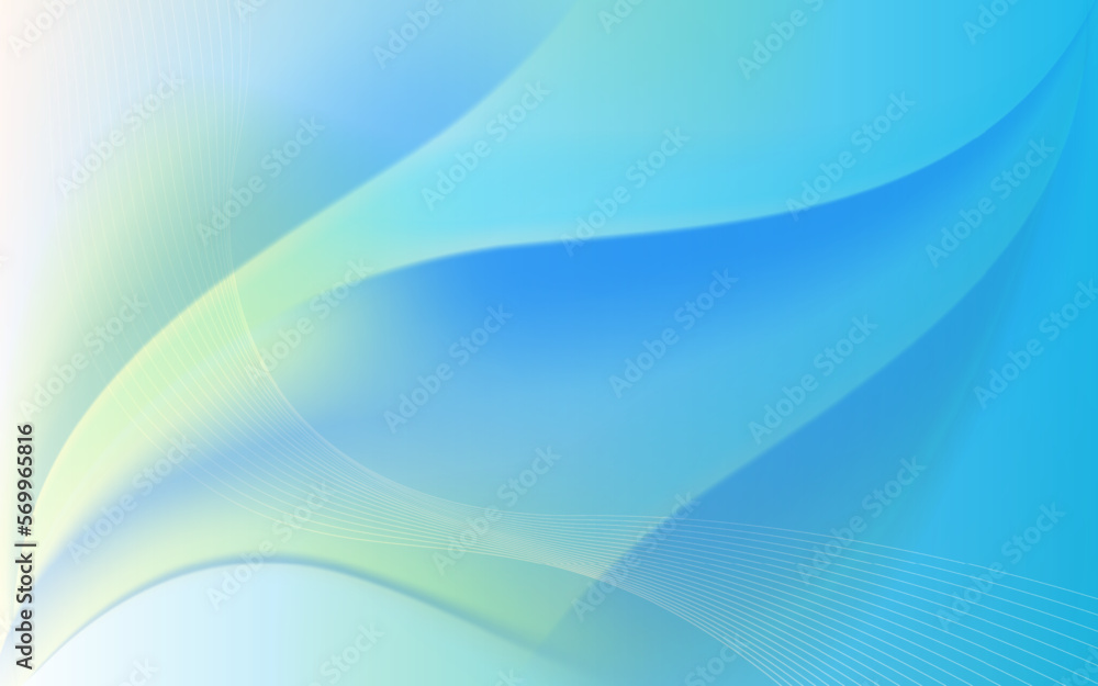 Beautiful Blue gradient wavy background vector. Elegant Smooth gradient background vector Beautiful Blue gradient wavy background vector. Elegant Smooth gradient background vector