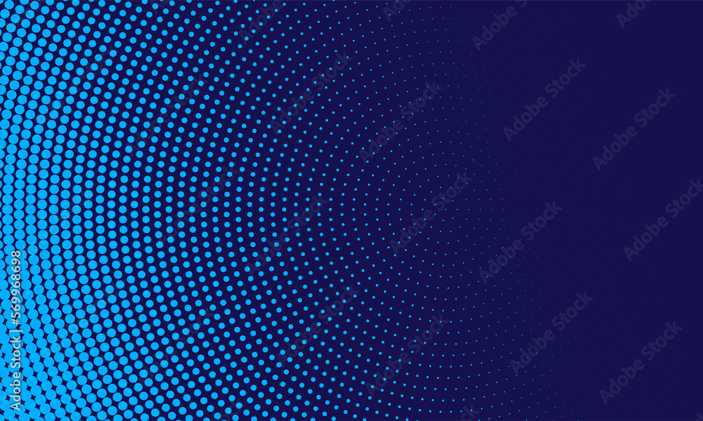 abstract background modern technological blue warm color with dots and patterns wallpapaer - obrazy, fototapety, plakaty 