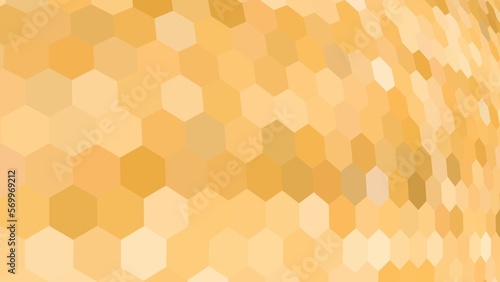 Ultra hd honeycomb 3d pattern abstract background