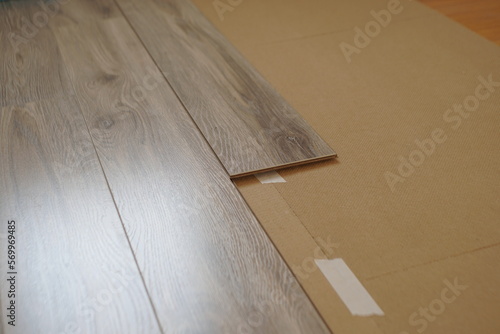 Installation Of Laminate Or Parquet In The Room 