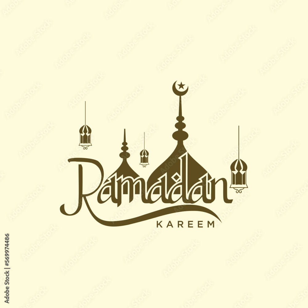 ramadan kareem vector set logo to welcome ramadan holy month of muslims template ramadan kareem vector set logo to welcome ramadan holy month of muslims template