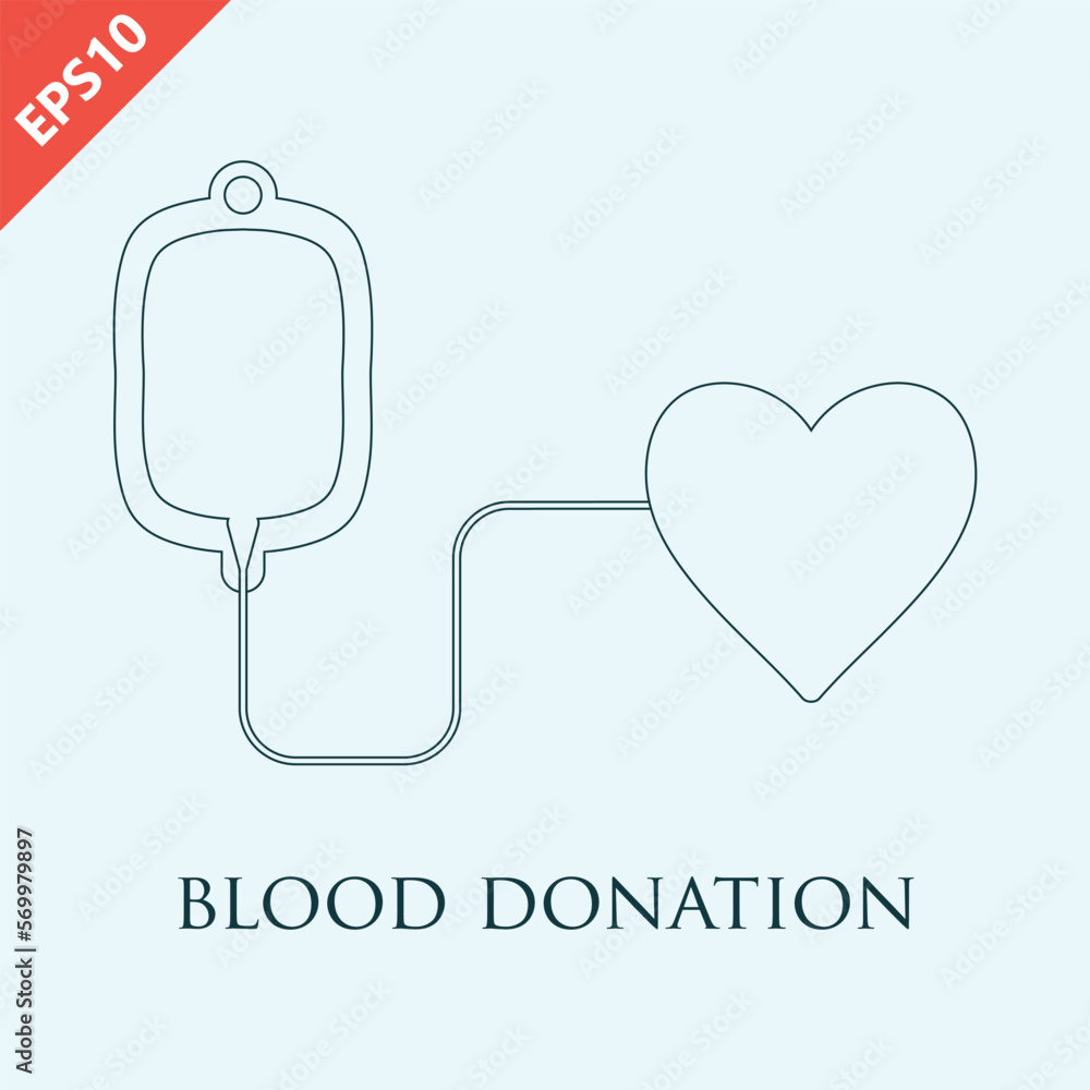 hand drawn blood donation design vector flat isolated illustration hand drawn blood donation design vector flat isolated illustration