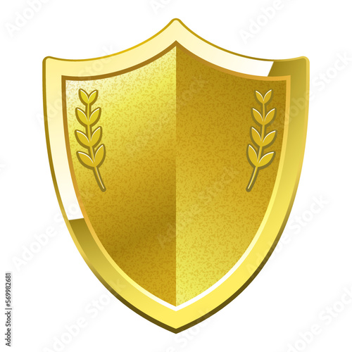 金の盾　称号風アイコン