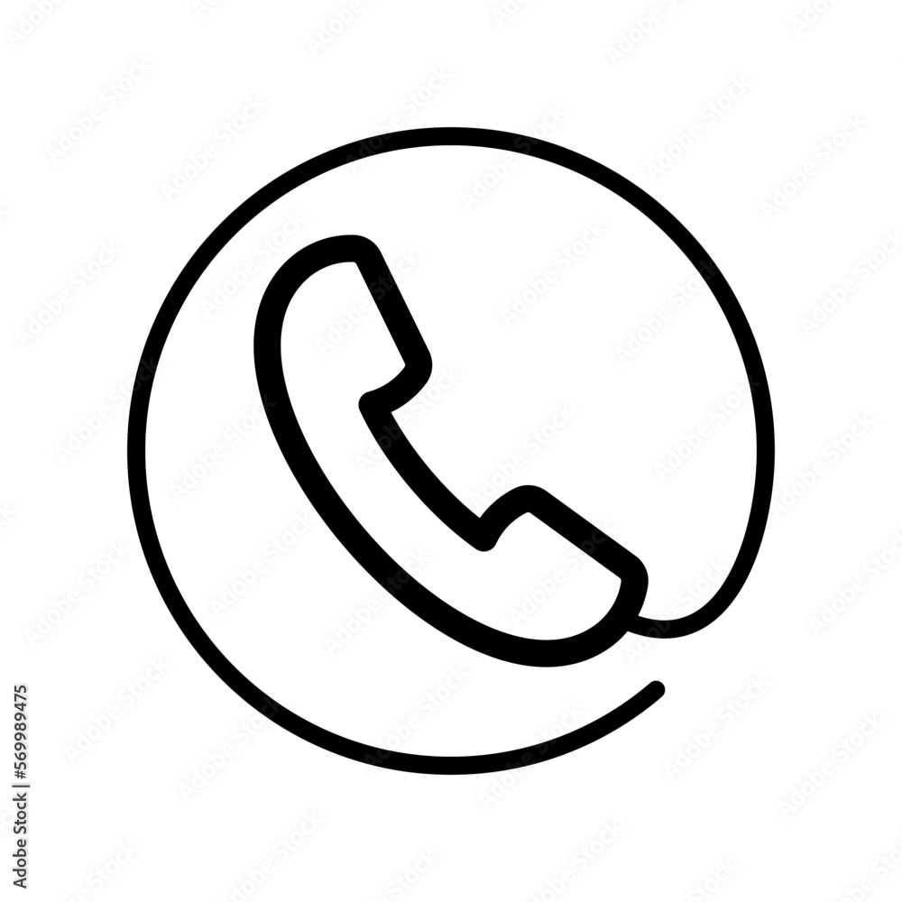 phone icon vector logo template phone icon vector logo template