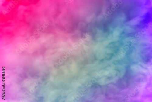 Generative AI  blurry gradient colorful background  nice color transitions unobtrusive.