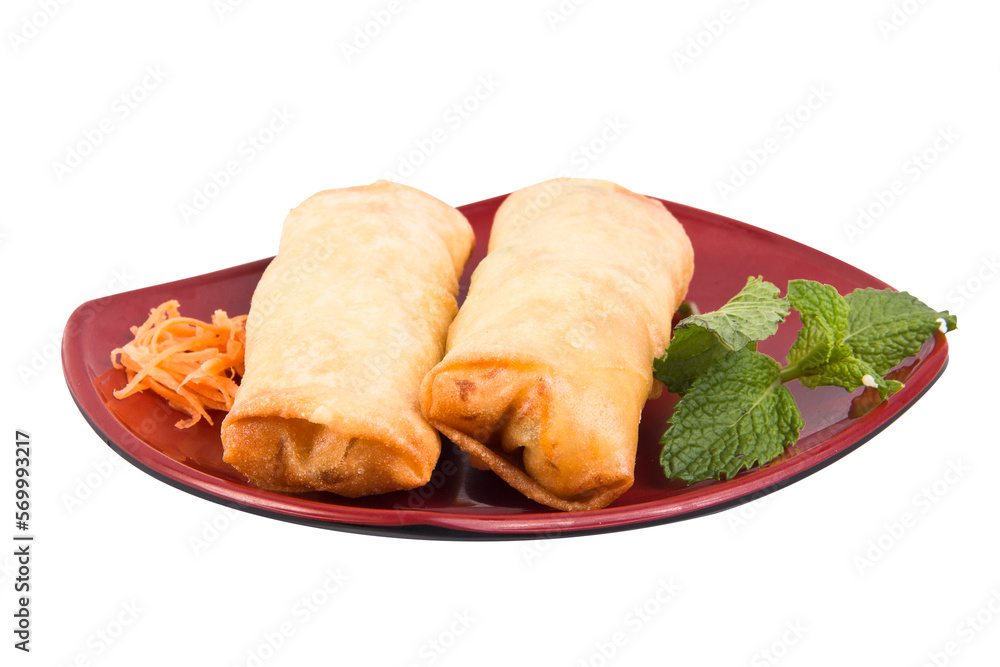 Spring roll, Asian Food, Transparent PNG