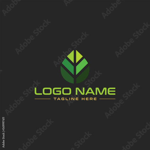 Leaf logo design icon designs