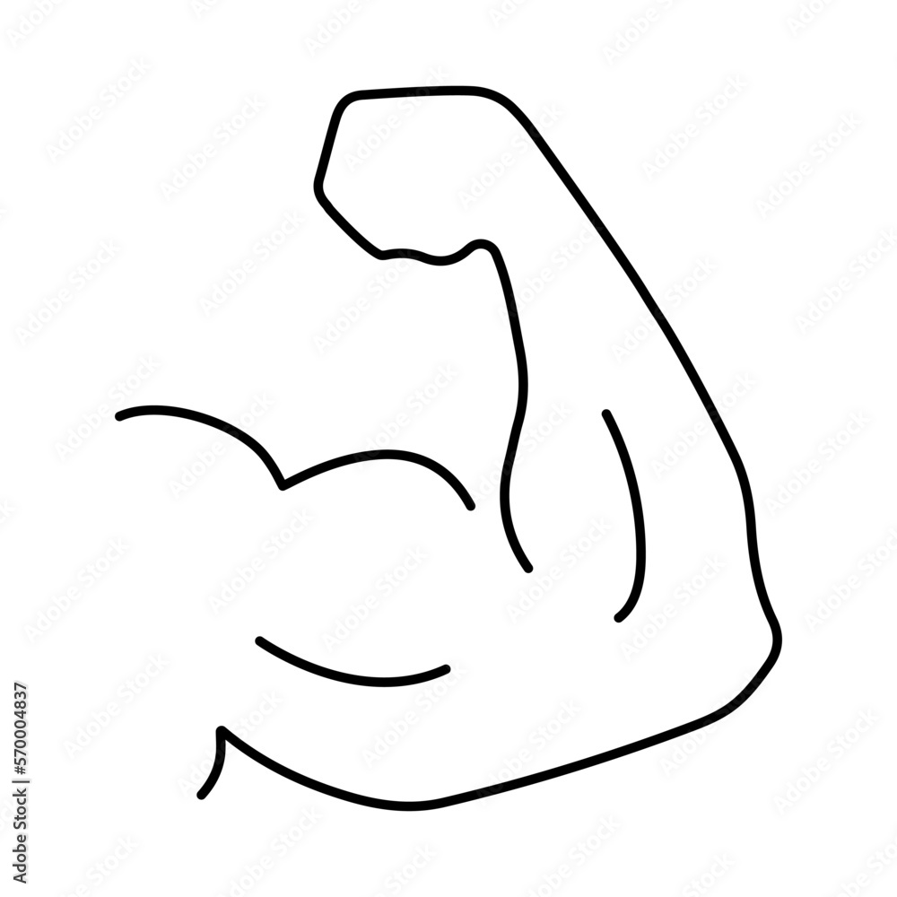 hand power icon on white background, vector illustration. hand power icon on white background, vector illustration.