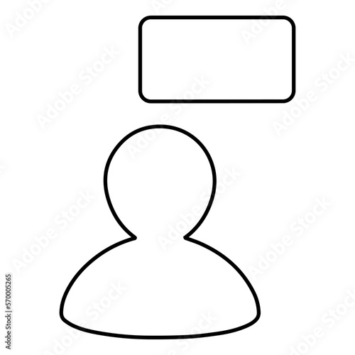 protest icon on white background, vector illustration.