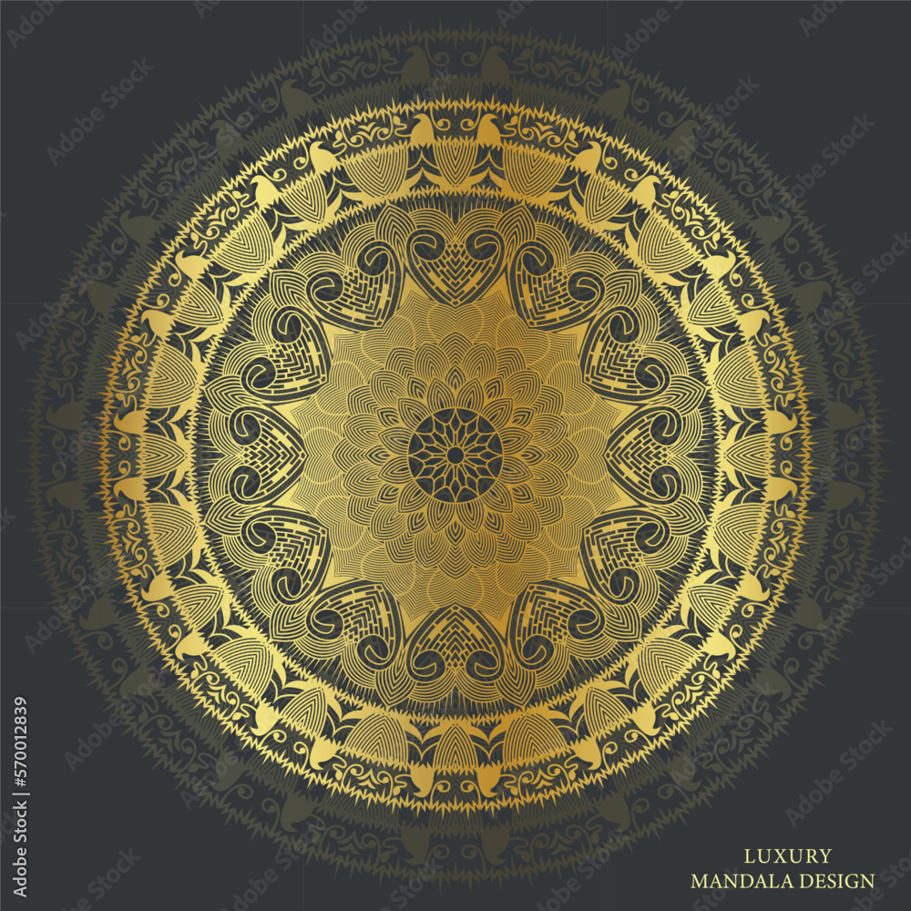 Luxury mandala design Luxury mandala design
