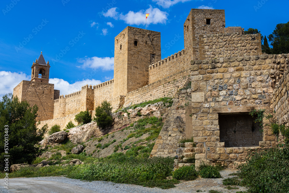 Fortress of Antequera. Malaga province, Andalusia, Spain.