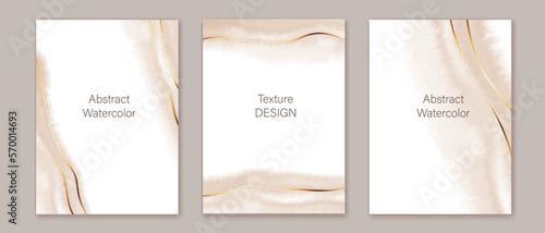 Elegant marble, stone texture set. Watercolor, ink vector background collection with white,  grey,  beige for cover, invitation template, wedding card, menu design. 
