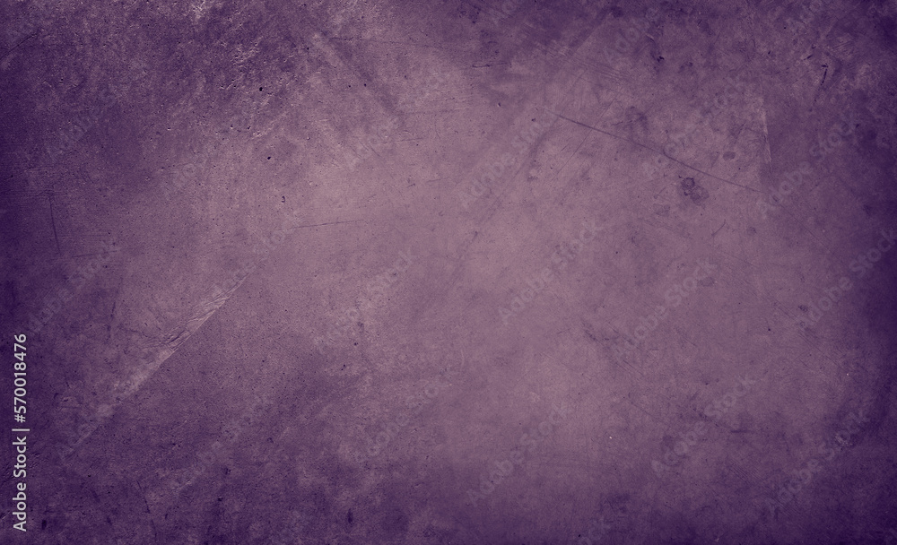 Purple textured grunge concrete background