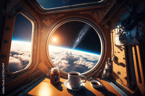 first espresso in space, astronouts of the international space station, ai