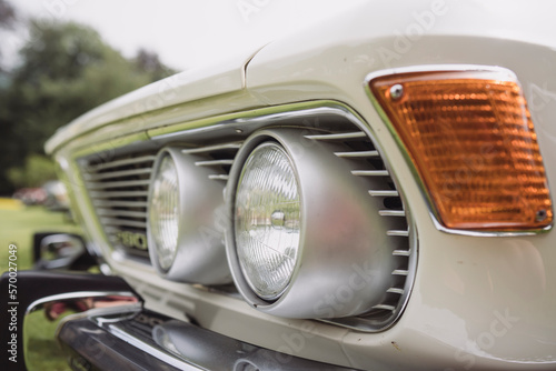Vintage car headlight and turn signal © bizoo_n
