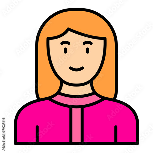 Massage Therapist Filled Line Icon