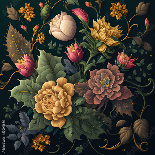 seamless floral pattern