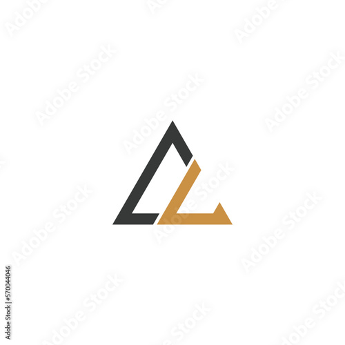 LC or CL logo and icon design