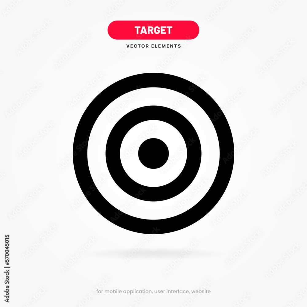 Red aim, arrow, idea, perfect hit, winner, target, goal, success, pin icon symbol sign. Gun sight, purpose icon. Target icon. Aim symbol for UI UX websites mobile app. Red aim, arrow, idea, perfect hit, winner, target, goal, success, pin icon symbol sign. Gun sight, purpose icon. Target icon. Aim symbol for UI UX websites mobile app.