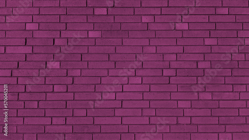 Mmodern cherry color brick wall texture background.