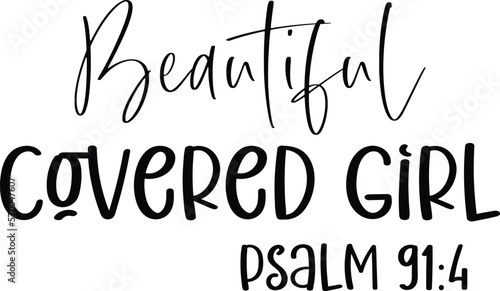 Beautiful Covered Girl - Psalm 914, Believe in the Light John 1236, Blessed eps files.