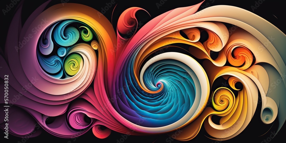 Colorful swirl textured background Colorful swirl textured background
