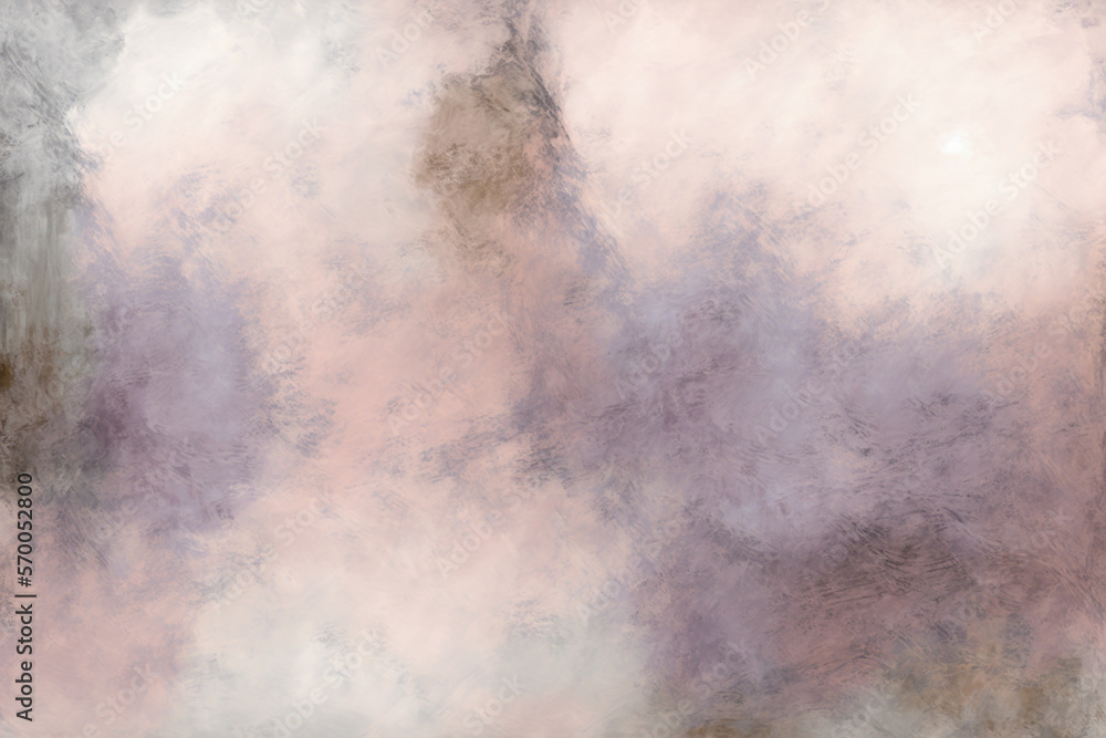 abstract painting background texture with dim gray, old lavender and rosy brown colors and space for text or image - created with AI