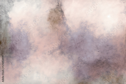 abstract painting background texture with dim gray, old lavender and rosy brown colors and space for text or image - created with AI © Hanjin