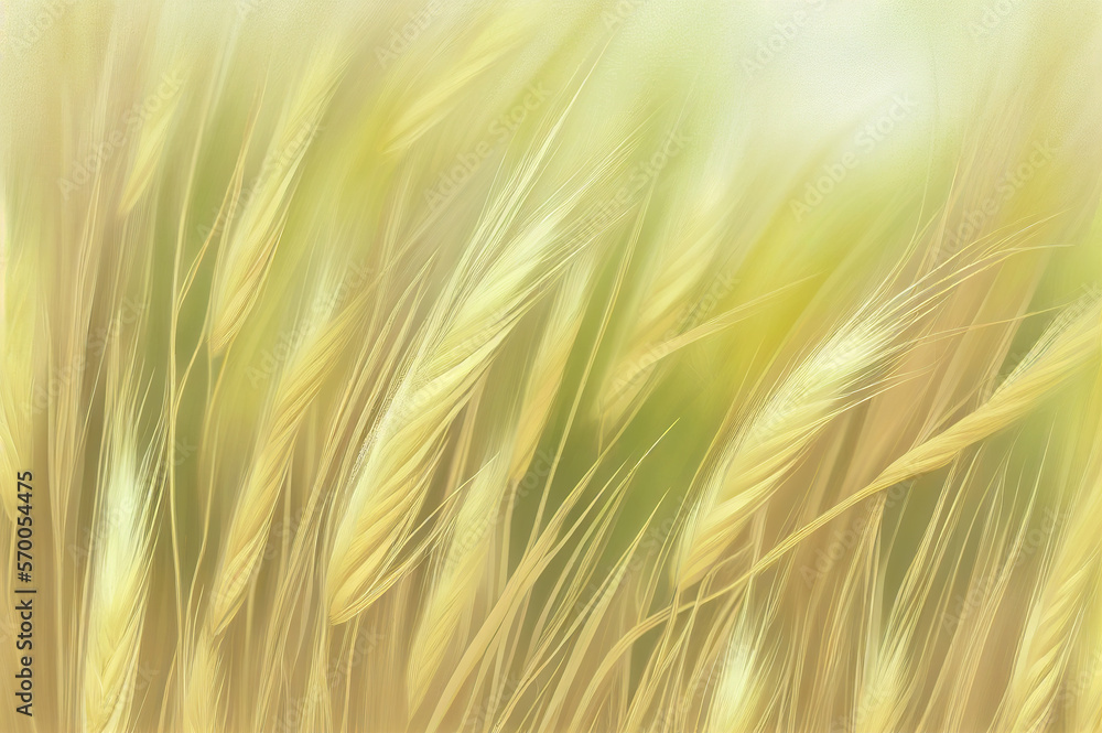 Wheat field background. AI generated image.
Wheat field background. AI generated image.