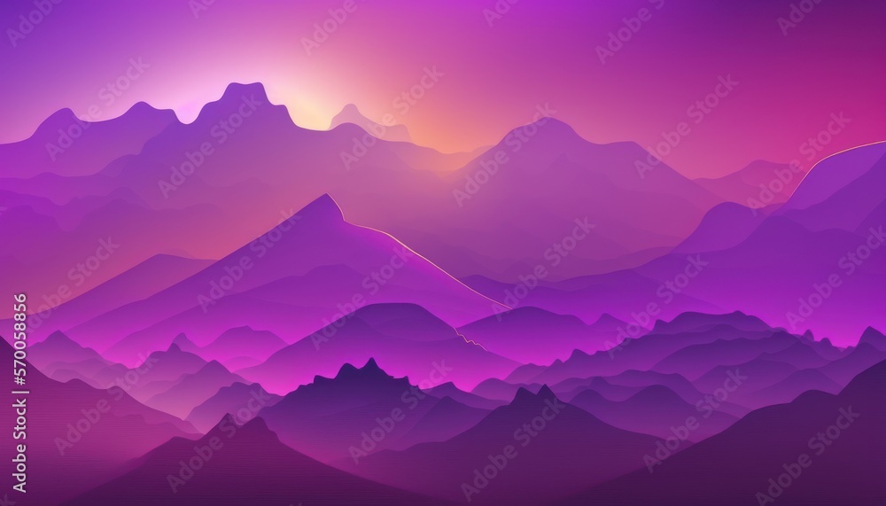 Abstract wallpaper with gradient and purple tint, background