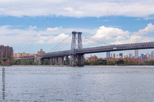 Williamsburg Bridge. One of the access options between Brooklyn and Manhattan.
