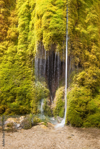 Three mill waterfall, waterfall three mills, Eifel, North Rhine-Westphalia, Germany