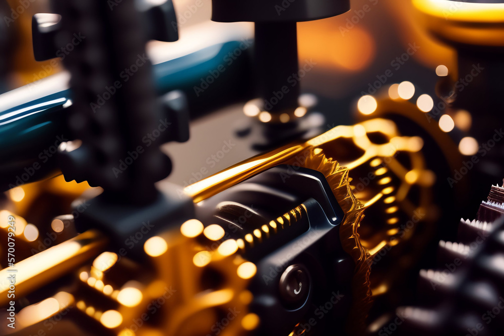 Primer Plano De Una Intrincada Maquinaria Compuesta Por M ltiples primer-plano-de-una-intrincada-maquinaria-compuesta-por-m-ltiples