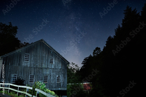 Milky Way over the old mill © Ralph
