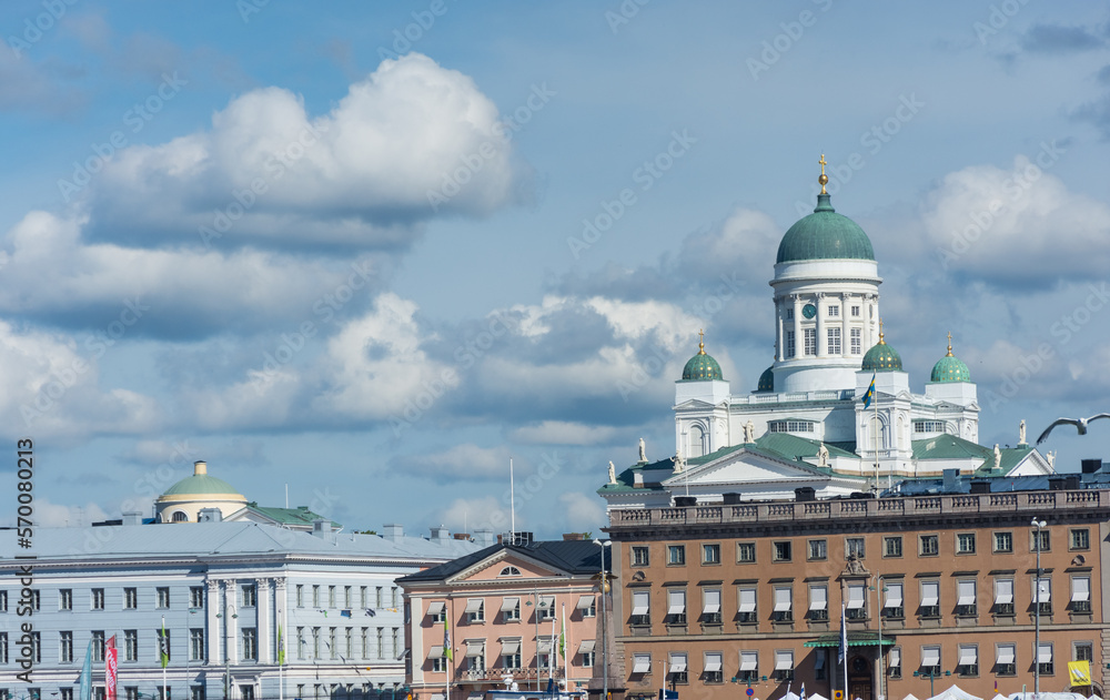 Scenery of Helsinki in Finland