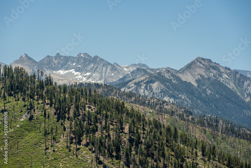 Kennedy Pass Towers over Kings Canyon Wilderness