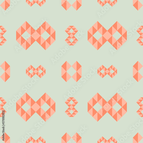 Geometric mosaic background. Modern abstract illustration.